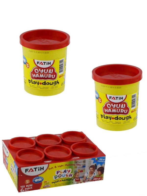 FATİH TEK RENK OYUN HAMURU KIRMIZI