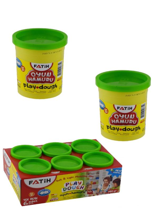 FATİH TEK RENK OYUN HAMURU YEŞİL