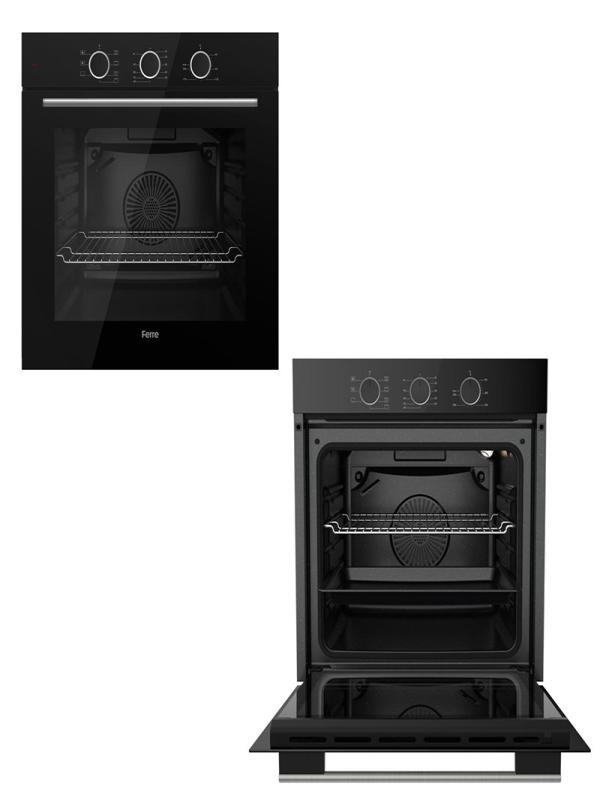 FERRE XE62CS FRYART BASİC SİYAH ANKASTRE FIRIN