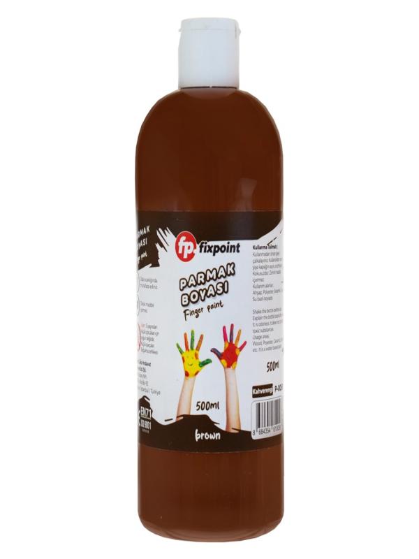 FİXPOİNT PARMAK BOYASI 500ML KAHVERENGİ P-0058