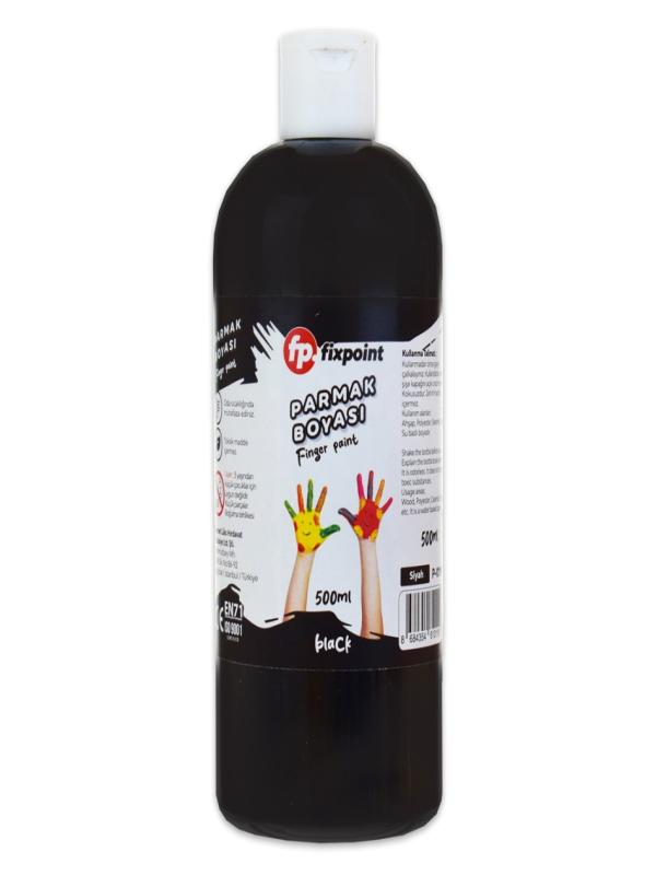 FİXPOİNT PARMAK BOYASI 500ML SİYAH P-0119