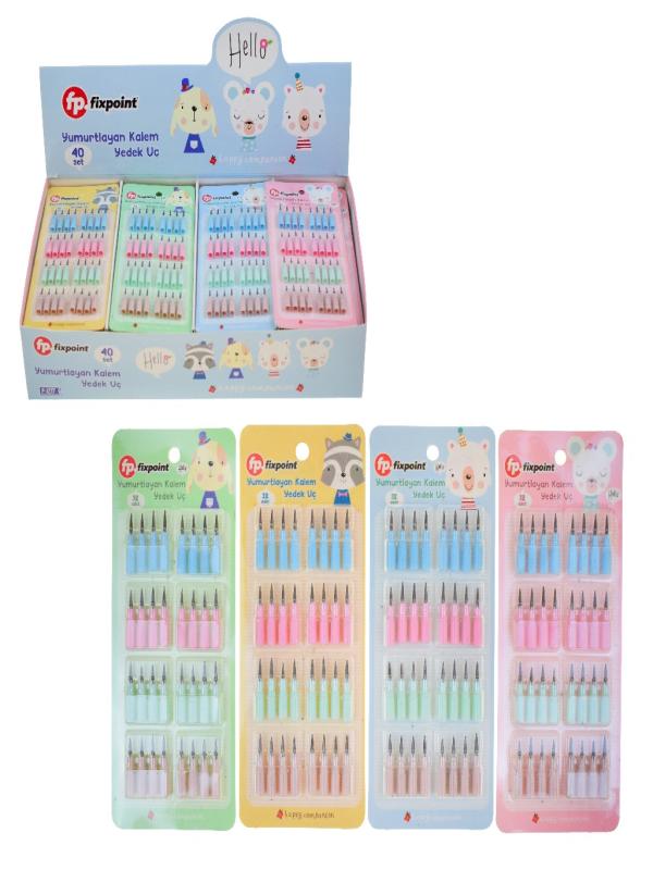 FİXPOİNT YUMURTLAYAN KALEM YEDEK UCU 32 Lİ P-1277