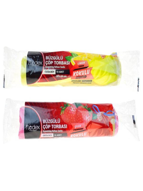 FLODEX BÜZGÜLÜ ÇÖP POŞETİ KARMA