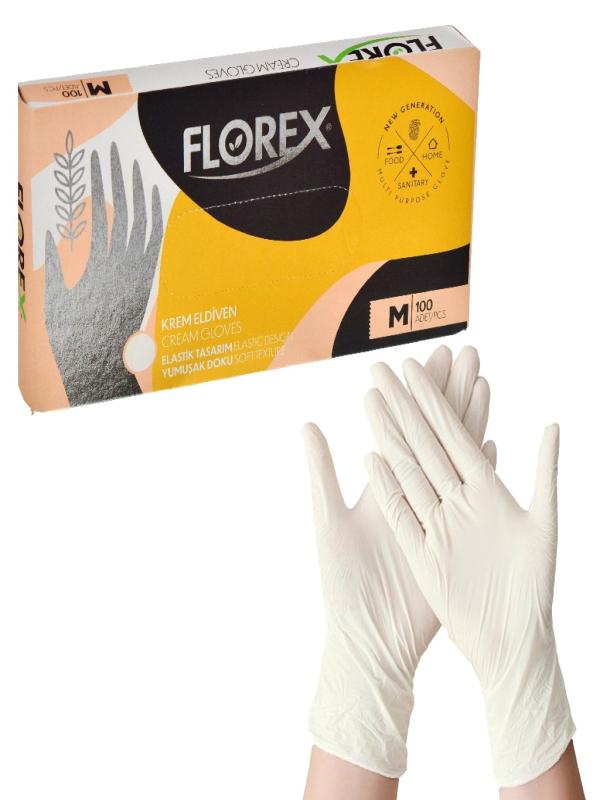 FLOREX ELDİVEN BEJ M