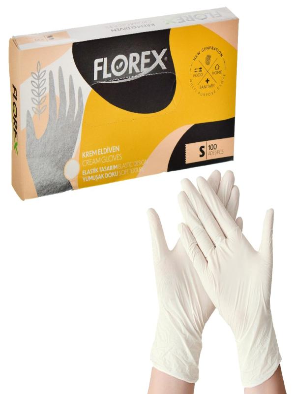 FLOREX ELDİVEN BEJ S