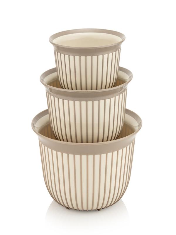 FOLY LİFE LİNEA YUVARLAK KASE SET 3 LÜ