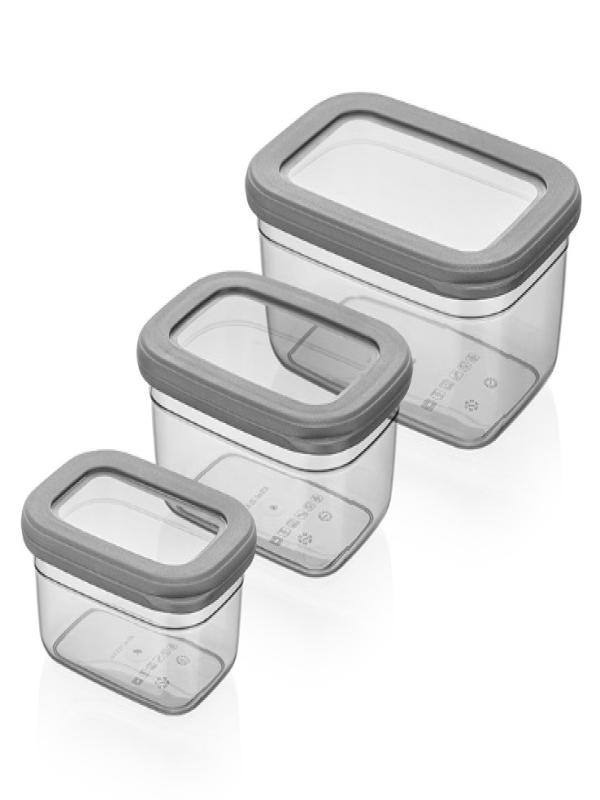 FOLYLİFE POLİ SIĞ SET SAKLAMA KABI 3 LÜ BNM-0339