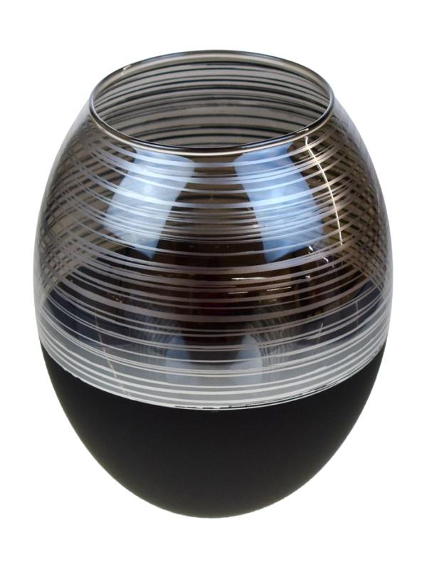 FÜME KAPLAMA SİYAH VAZO 1910-C-PVD-5-FY