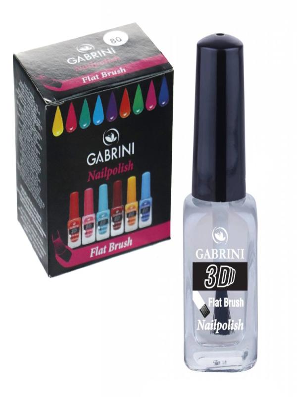 GABRİNİ 3D OJE NO:00 ŞEFFAF