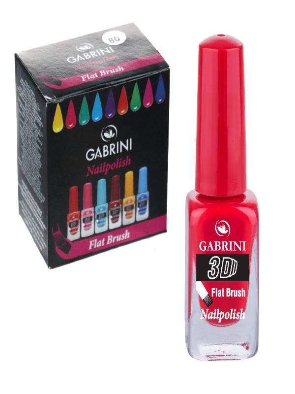 GABRİNİ 3D OJE NO:27 KIRMIZI