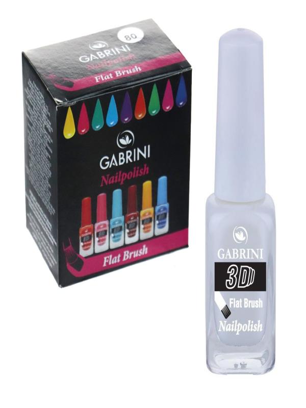 GABRİNİ 3D OJE NO:3 BEYAZ