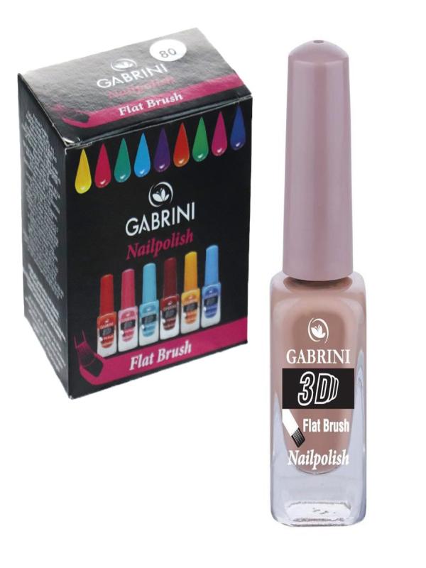 GABRİNİ 3D OJE NO:57 AÇIK KAHVERENGİ