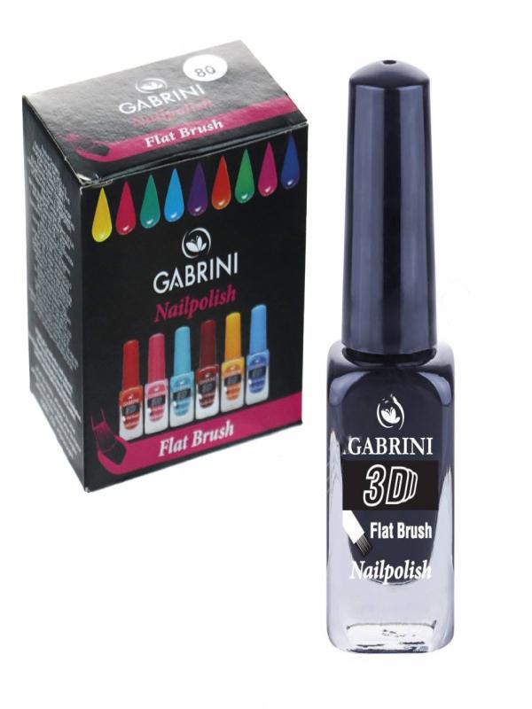 GABRİNİ 3D OJE NO:59 SİYAH