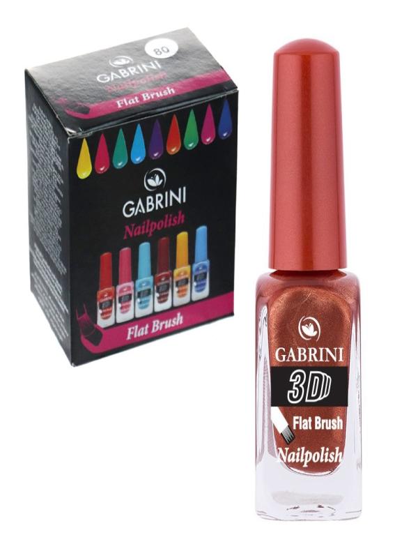 GABRİNİ 3D OJE NO:61 KAHVERENGİ