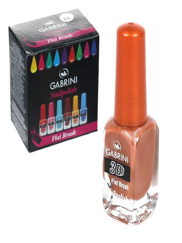 GABRİNİ 3D OJE NO:74 KAHVERENGİ