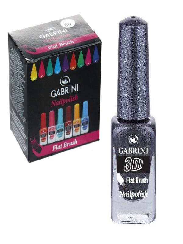 GABRİNİ 3D OJE NO:78 KOYU GRİ