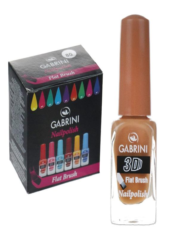 GABRİNİ 3D OJE NO:80 SÜTLÜ KAHVE