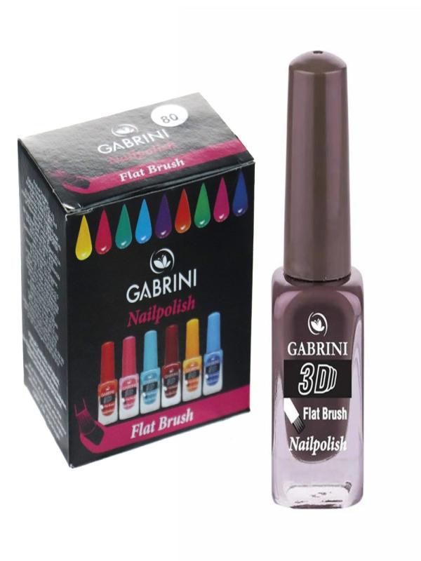 GABRİNİ 3D OJE NO:9 KAHVERENGİ