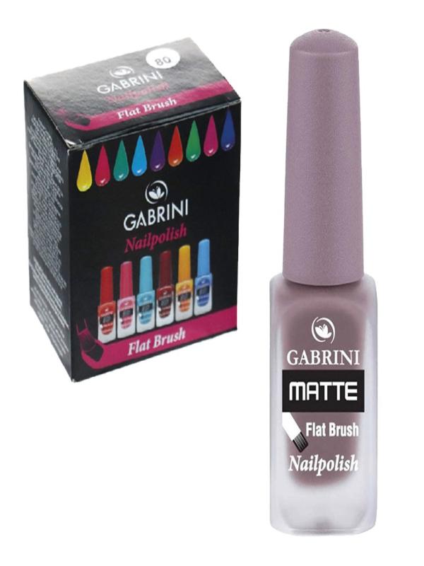 GABRİNİ MATTE OJE NO:10 KAHVERENGİ