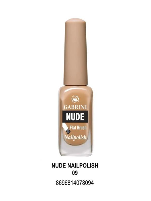 GABRİNİ NUDE MATTE OJE NO:08 AÇIK KAHVERENGİ