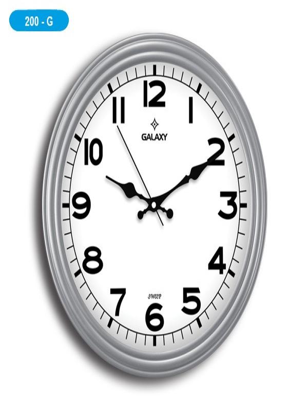 GALAXY DUVAR SAATİ GRİ 200-G
