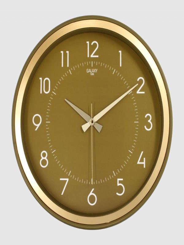 GALAXY İREM YEŞİLİ KASA GOLD ÇER.DUVAR SAATİ 1975-TA