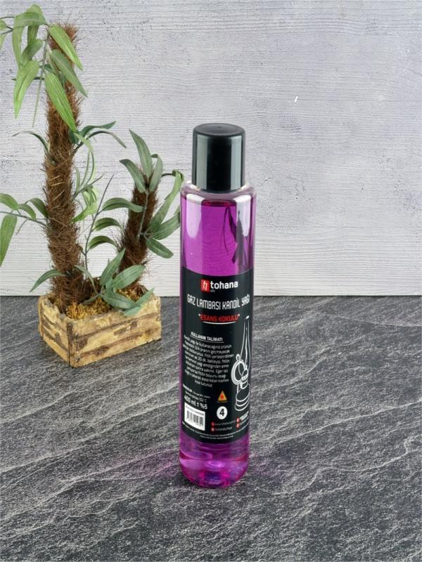 GAZ LAMBASI KANDİL YAĞI ESANS KOKULU MOR THN99024