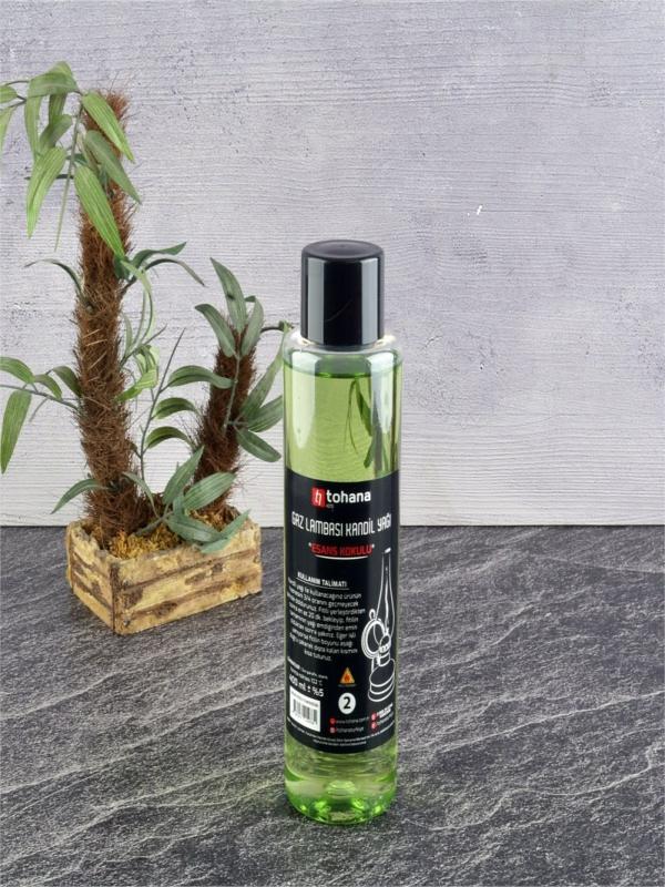 GAZ LAMBASI KANDİL YAĞI ESANS KOKULU YEŞİL THN99026