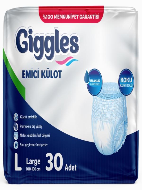 GIGGLES HASTA BEZİ EMİCİ KÜLOT 30 LU LARGE