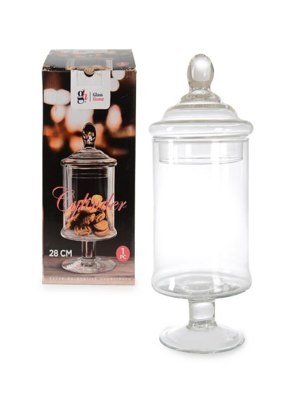 GLASS HOME CAM AYAKLI SUNUMLUK 28 CM 631-28