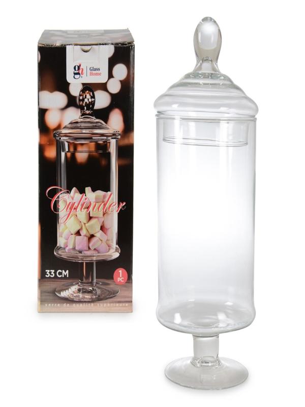 GLASS HOME CAM AYAKLI SUNUMLUK 33 CM 632-33