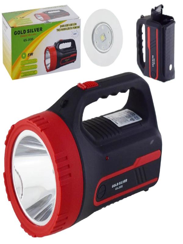 GOLD SİLVER 5W ŞARJLI FENER GS-2655