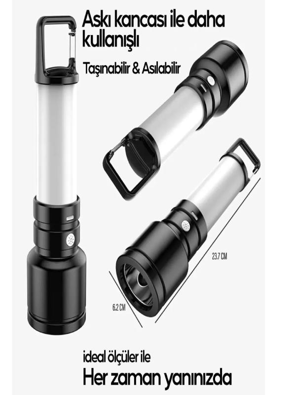 GOLD SİLVER 5W ŞARJLI FENER GS-855