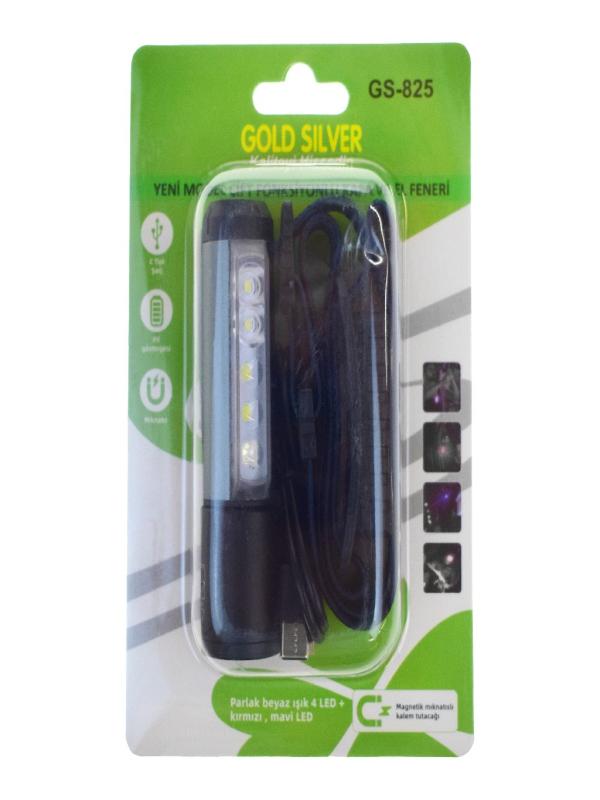 GOLD SİLVER ŞARJLI KAFA LAMBASI GS825