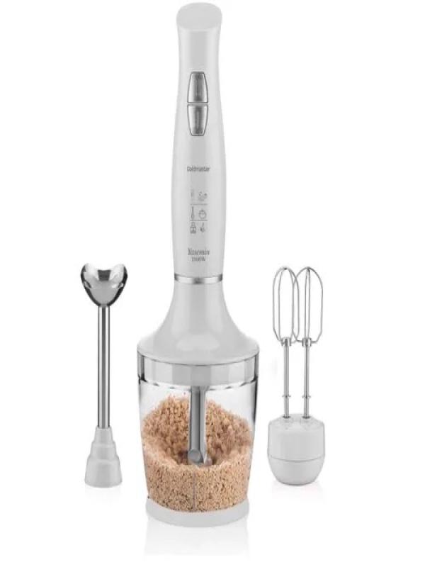 GOLDMASTER YASEMİN BLENDER SET BEYAZ GM-7240