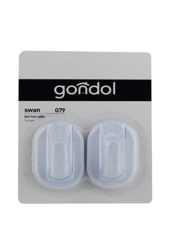 GONDOL SWAN BORNOZ ASKI 2Lİ G-79