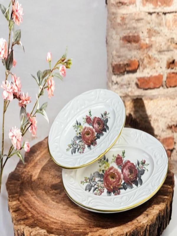 GÖNÜL AMELİE SERAMİK 2 Lİ KAYIK TABAK G4551