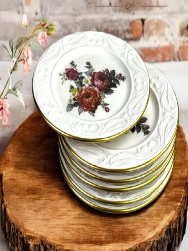 GÖNÜL AMELİE SERAMİK 6 LI PASTA TABAK G4554