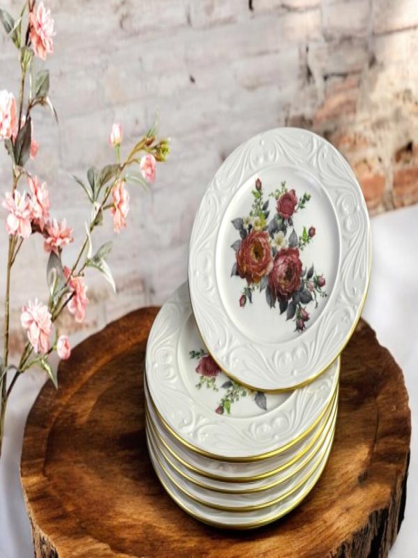 GÖNÜL AMELİE SERAMİK 6 LI SERVİS TABAK G4555