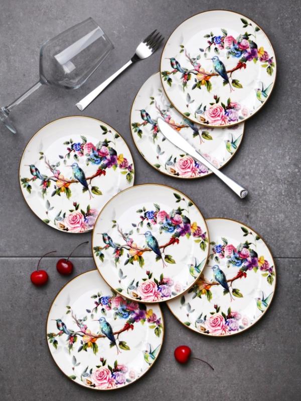 GÖNÜL FLORE 6LI PASTA TABAĞI G4434