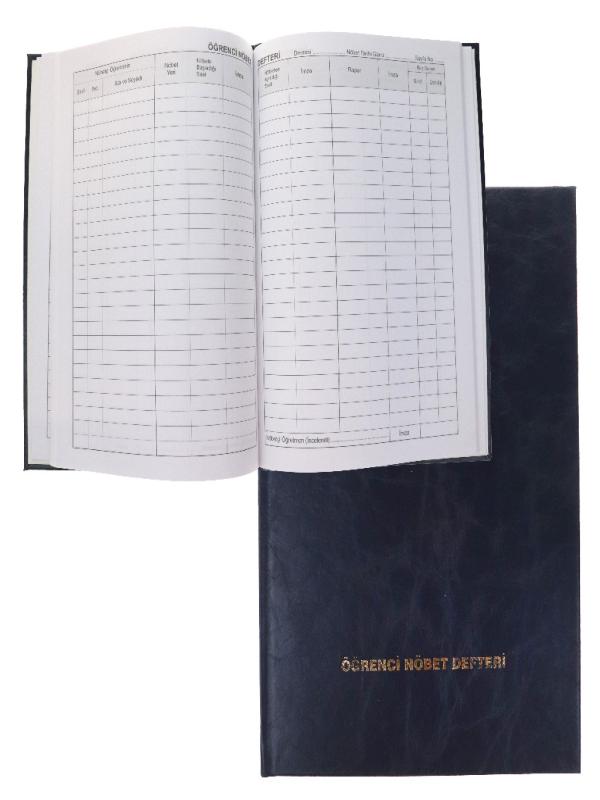 GÜLPAŞ ÖĞRENCİ NÖBET DEFTERİ SUNİ DERİ 100YP.21X30 379