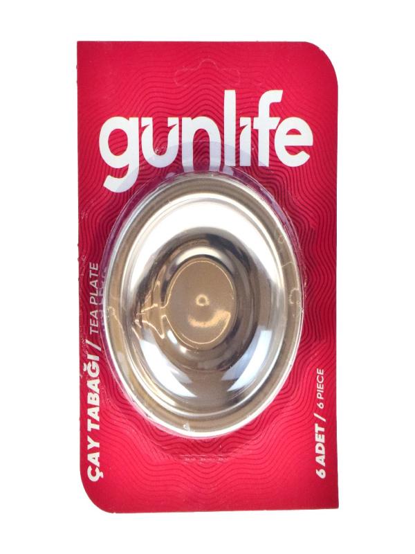 GÜNLİFE ÇAY TABAK 6 LI GL-106