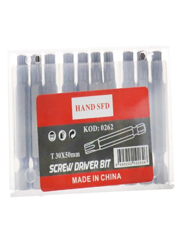 HAND SFD T 30*50MM BİTS TORNAVİDA UCU 262 10LU