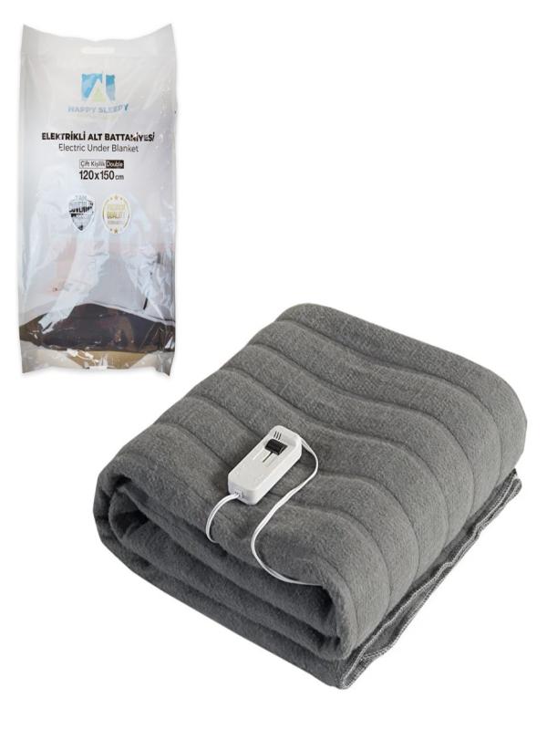 HAPPY SLEEPY ELEKTRİKLİ ALT BATTANİYESİ ÇİFT KİŞİLİK