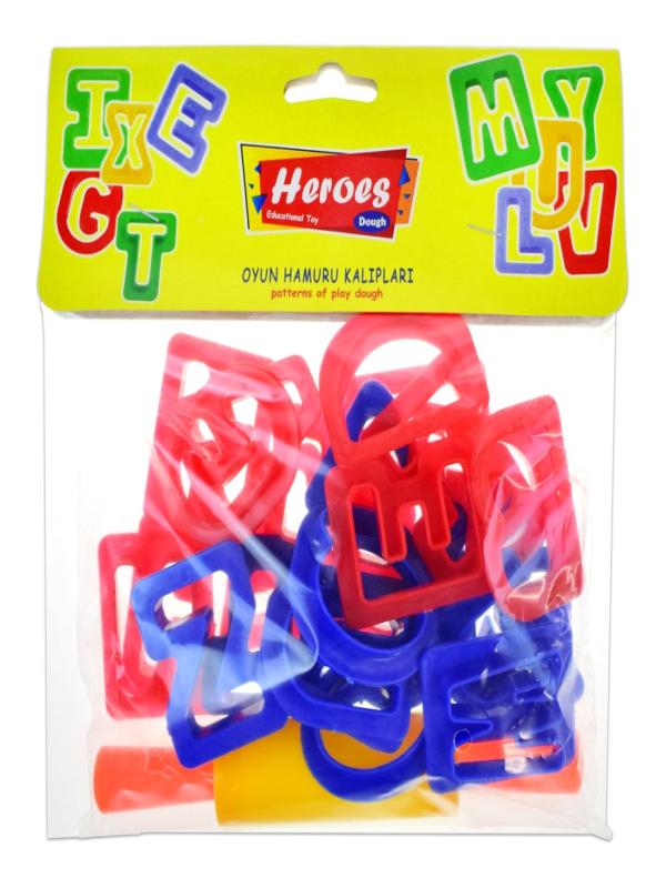 HARF OYUN HAMURU KALIPLARI ERN-012