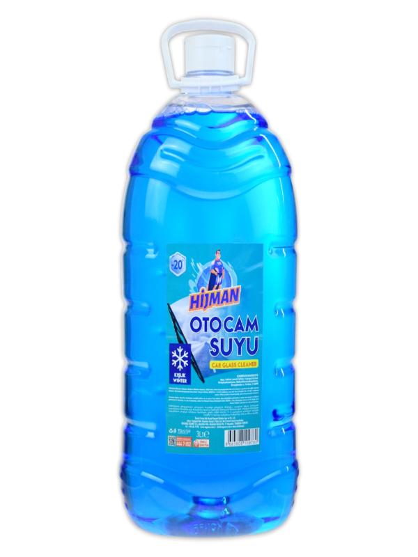 HİJMAN OTO CAM SUYU KIŞLIK 3 LT (-20 DERECE)