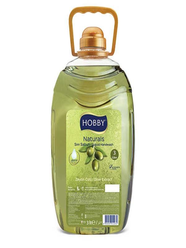 HOBBY 3 LT NATUREL SIVI SABUN ZEYTİNYAĞLI
