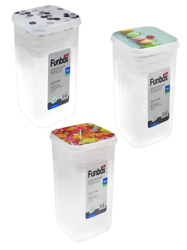 HOBBYLİFE  FUNBOX UZUN SAKLAMA KABI 4 LÜ 02 0947