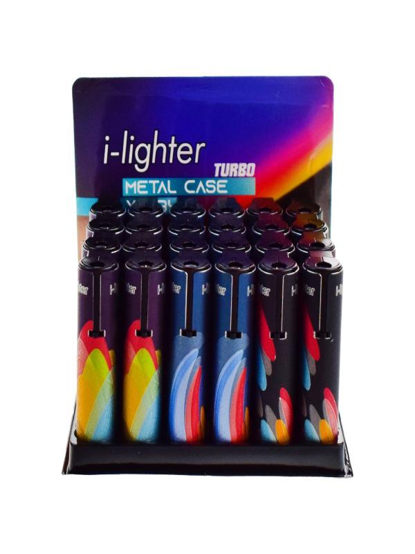 I-LIGHTER TURBO BASKISIZ ÇAKMAK Y-434