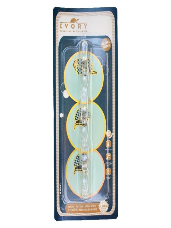IVORY 3 LÜ YAPIŞKANLI PLASTİK ASKI IVO-ASK163-164